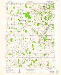 Marseilles 1960 topographic map thumbnail