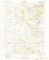 Marseilles 1960 topographic map thumbnail