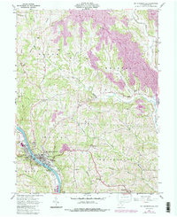 Mc Connelsville 1961 topographic map thumbnail