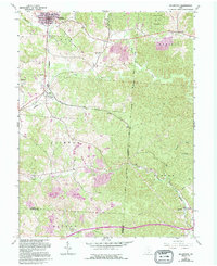 Mcarthur 1961 topographic map thumbnail