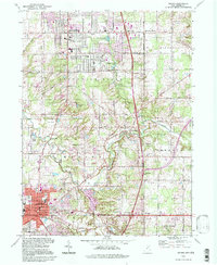 Medina 1994 topographic map thumbnail