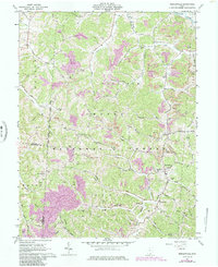 Mercerville 1961 topographic map thumbnail