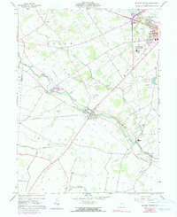 Milford Center 1961 topographic map thumbnail