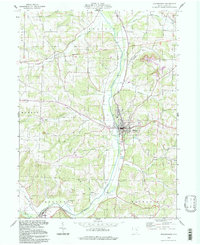 Millersburg 1994 topographic map thumbnail