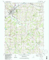 Minerva 1994 topographic map thumbnail