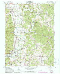 Minford 1961 topographic map preview