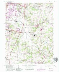 Monroe 1965 topographic map thumbnail