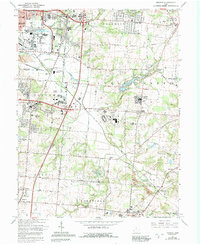Monroe 1965 topographic map thumbnail