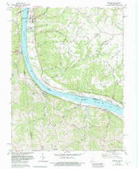 Moscow 1981 topographic map thumbnail