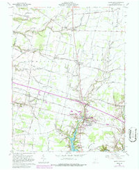 Mount Orab 1960 topographic map thumbnail