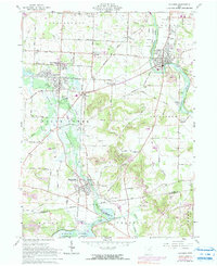 Navarre 1961 topographic map thumbnail