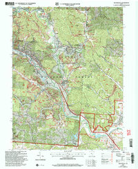 Nelsonville 2002 topographic map thumbnail