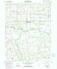New Bloomington 1961 topographic map thumbnail