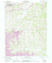 New Concord 1961 topographic map thumbnail
