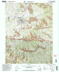 New Lexington 2002 topographic map thumbnail