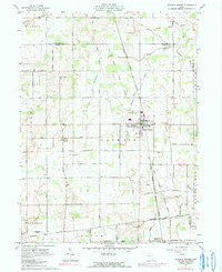 Jackson Center 1961 topographic map thumbnail