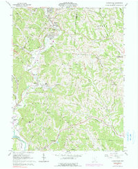 Jacksonville 1961 topographic map thumbnail