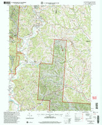 Jacksonville 2002 topographic map thumbnail