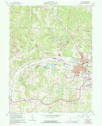 Jackson 1961 topographic map thumbnail