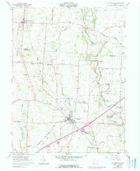 Jeffersonville 1961 topographic map thumbnail