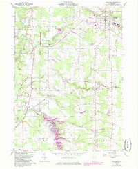 Jefferson 1960 topographic map thumbnail