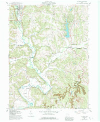 Killbuck 1962 topographic map thumbnail