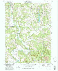 Killbuck 1994 topographic map thumbnail