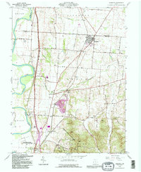 Kingston 1992 topographic map thumbnail