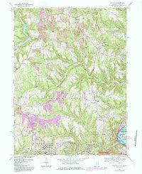Knoxville 1968 topographic map thumbnail