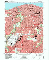 Lakewood 1994 topographic map thumbnail