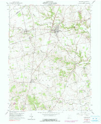 Leesburg 1960 topographic map thumbnail