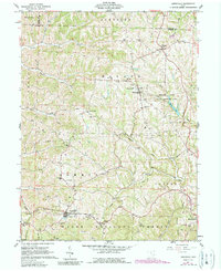 Lewisville 1961 topographic map thumbnail