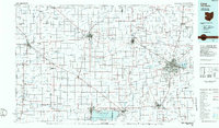 Lima 1986 topographic map thumbnail