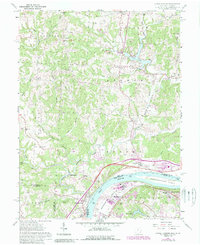 Little Hocking 1961 topographic map thumbnail