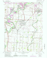 Lockbourne 1964 topographic map thumbnail