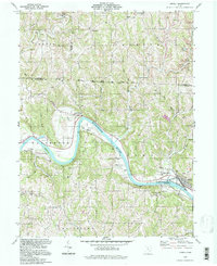 Lowell 1994 topographic map thumbnail