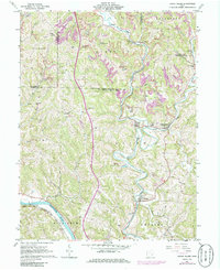 Lower Salem 1961 topographic map thumbnail
