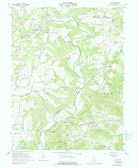 Lynx 1961 topographic map thumbnail