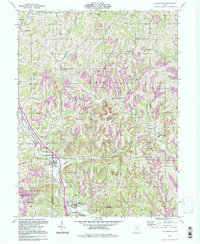 Macksburg 1994 topographic map thumbnail