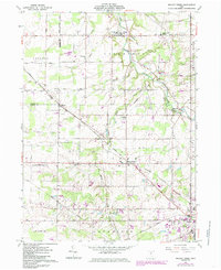 Mallet Creek 1961 topographic map thumbnail