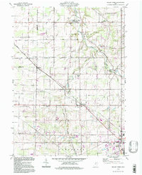 Mallet Creek 1994 topographic map thumbnail