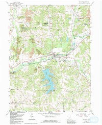 Malvern 1960 topographic map preview