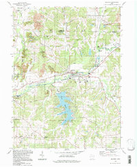 Malvern 1994 topographic map thumbnail