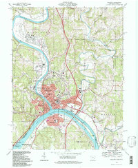 Marietta 1994 topographic map thumbnail