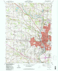 Massillon 1994 topographic map thumbnail