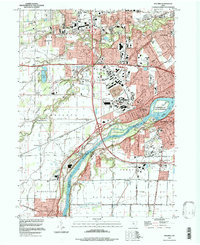 Maumee 1994 topographic map thumbnail