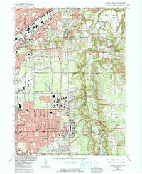 Mayfield Heights 1963 topographic map thumbnail