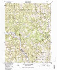 Cutler 1994 topographic map thumbnail