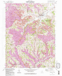 Cumberland 1994 topographic map thumbnail