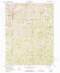 Dalzell 1961 topographic map thumbnail